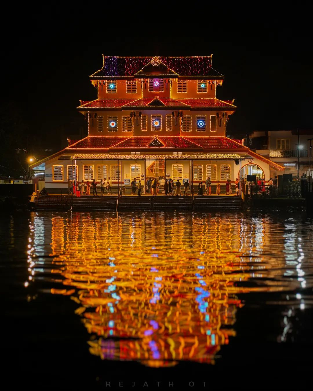 Night visual-Muthappan Temple